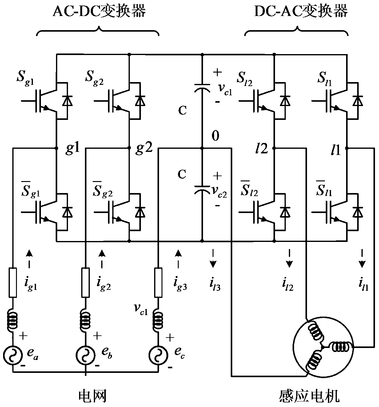 A low-cost model predictive control method for dual-pwm power converters