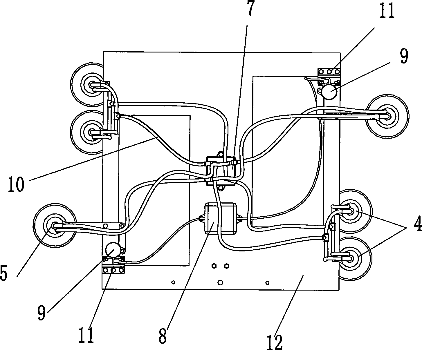 Wall climbing robot