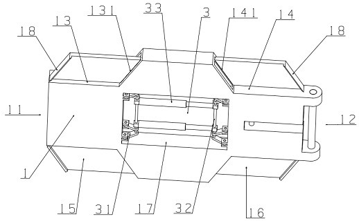 Sugarcane mechanical harvest auxiliary device capable of reducing mechanical harvest rolling compaction