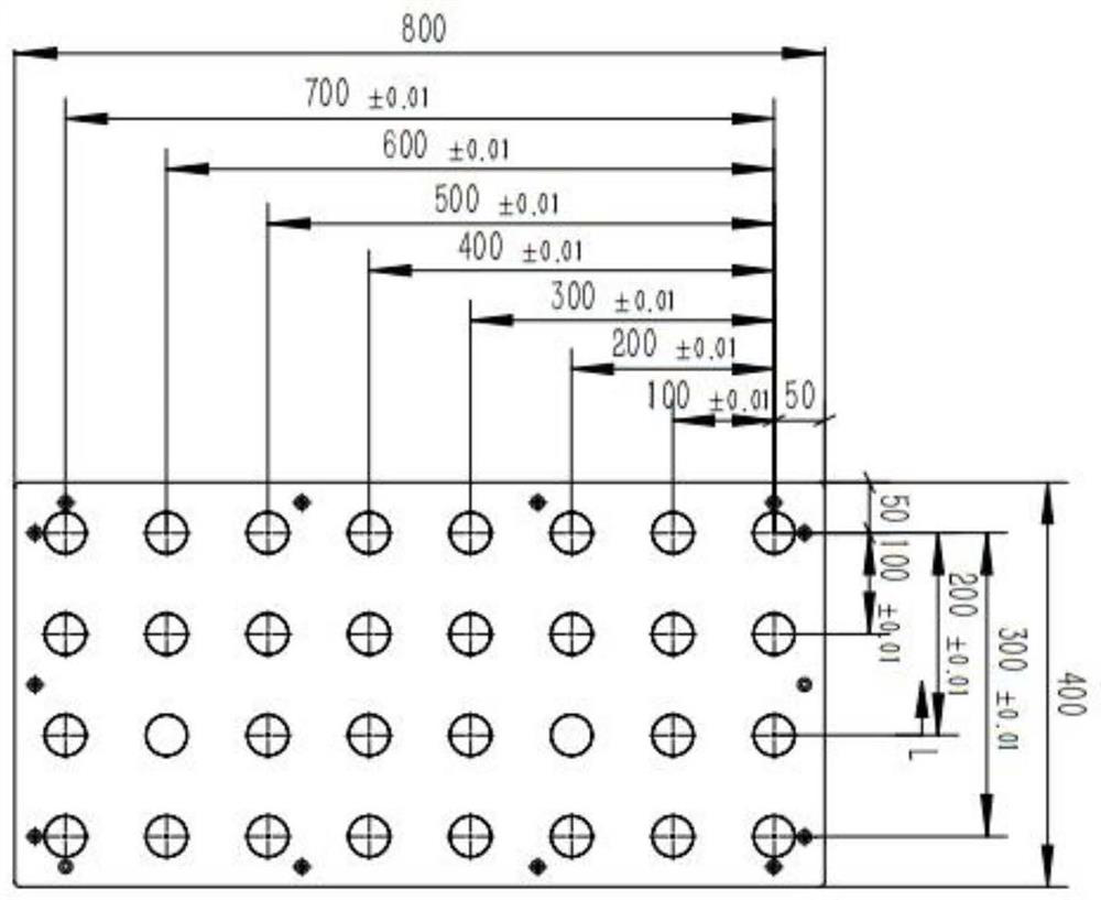 Mechanical arm DH parameter identification method based on least square method