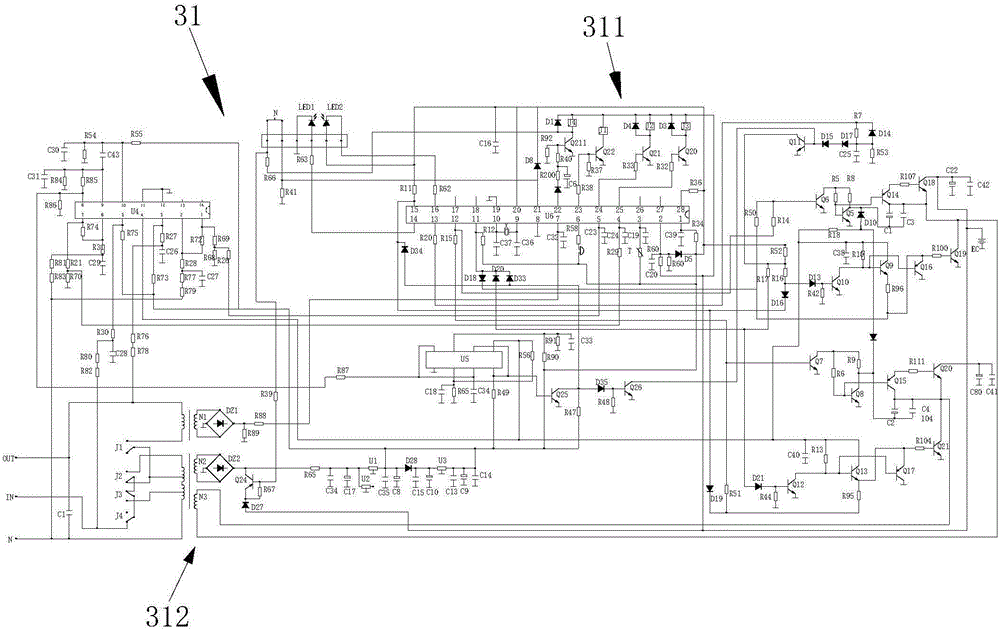 Elevator car emergency power supply