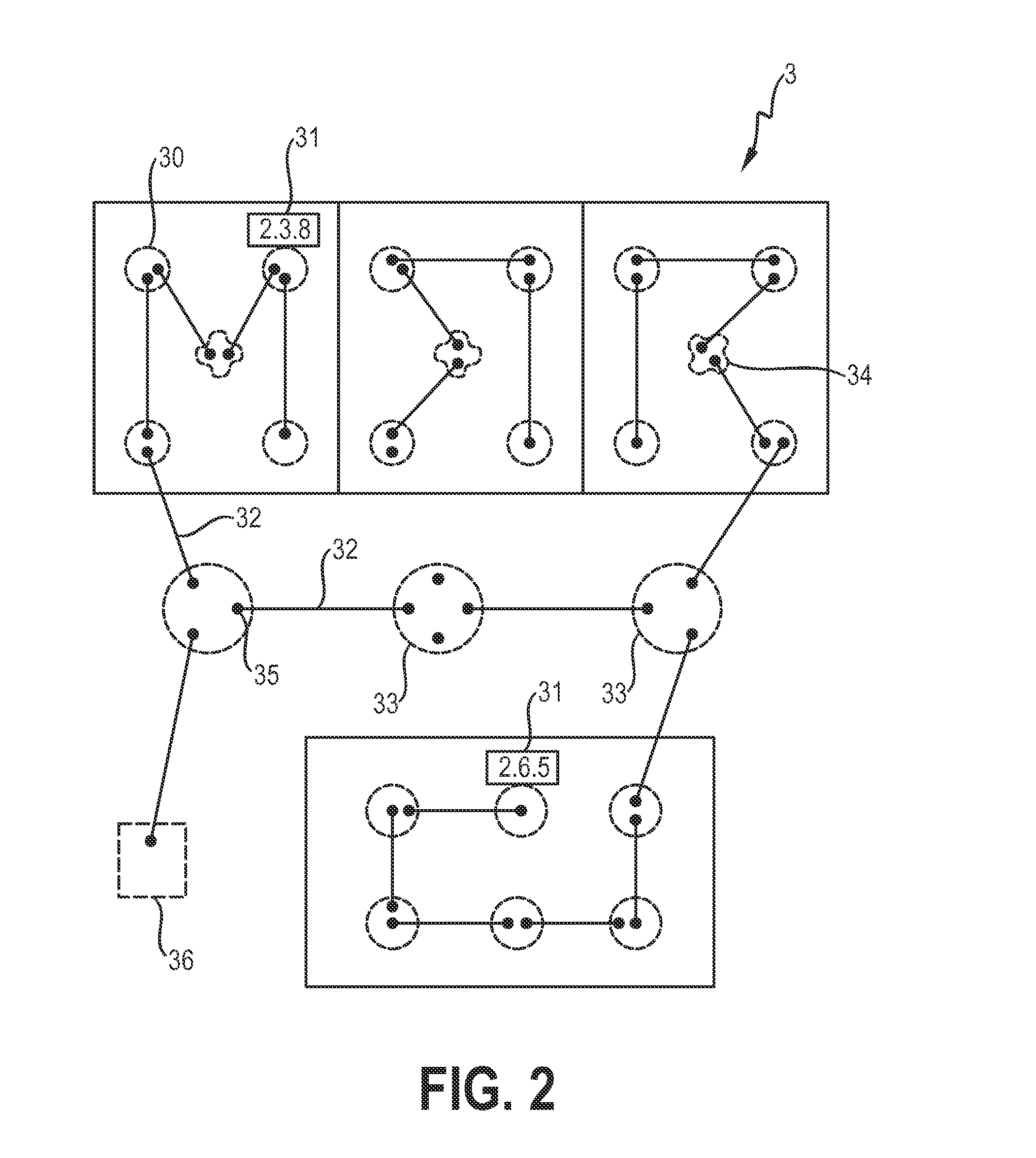 Method of performing automatic commissioning of a network