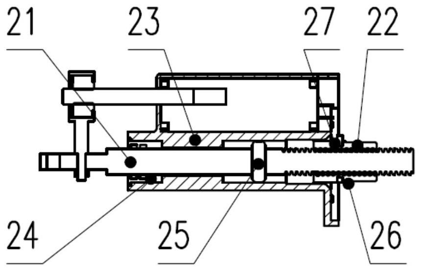 Integrated universal linear actuator and manufacturing process thereof