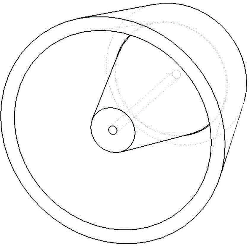 High-energy laser energy measurement device based on rotating absorber