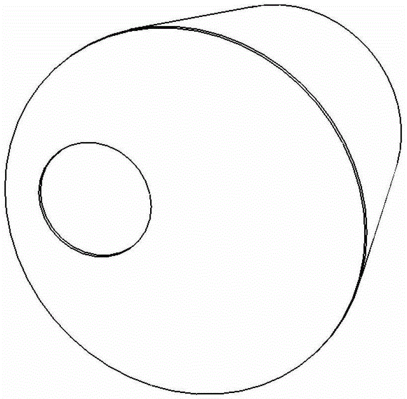 High-energy laser energy measurement device based on rotating absorber