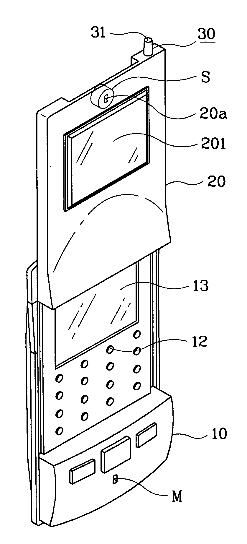 Drawer-type mobile phone