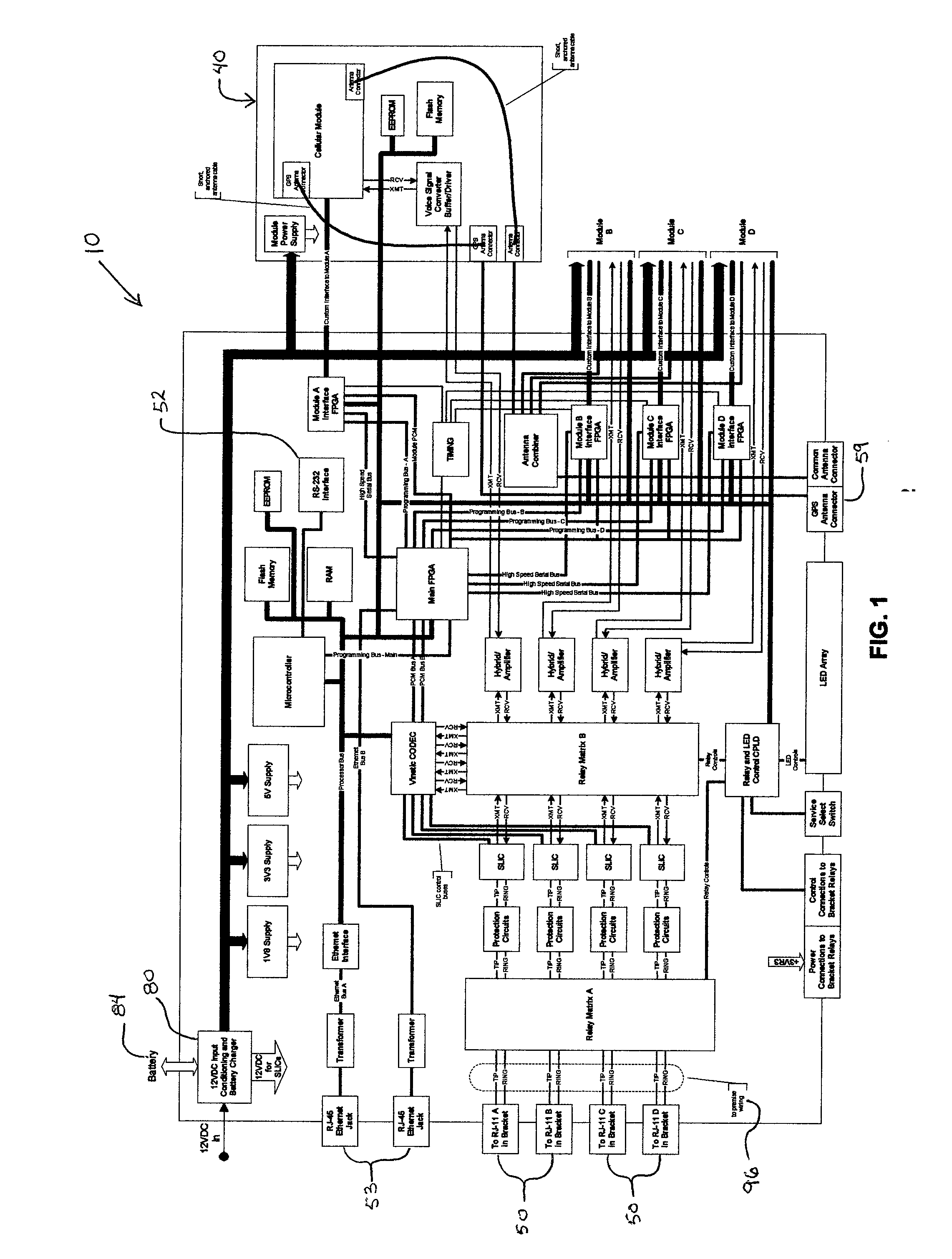 Fixed cellular terminal - wireless loop system