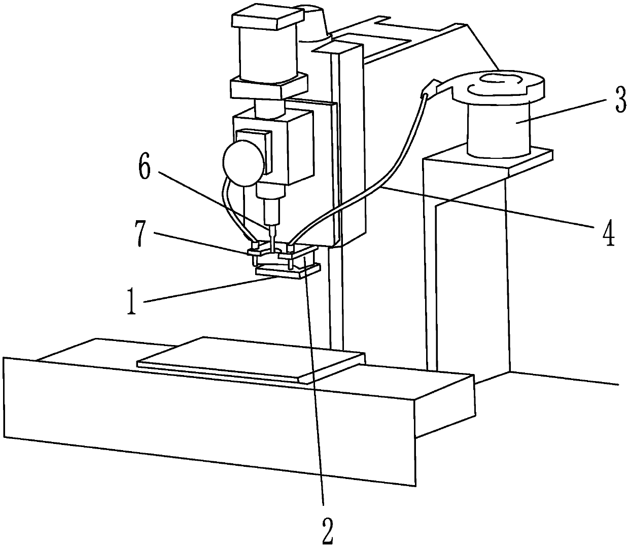 Alternate Nail Feeding Device and Operation Method of Case Riveting Machine