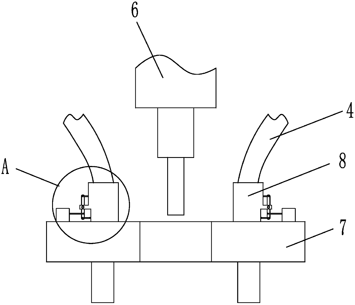 Alternate Nail Feeding Device and Operation Method of Case Riveting Machine