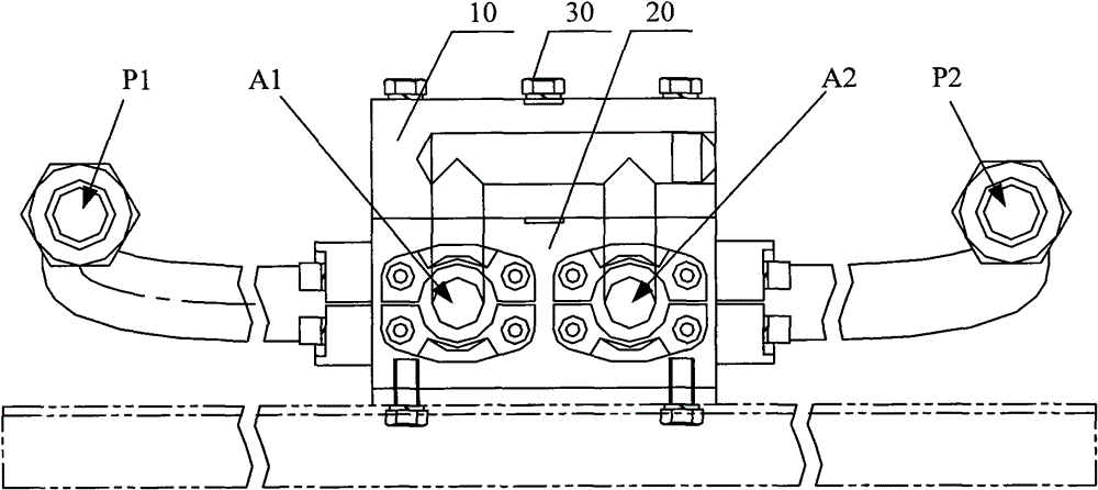 Switching valve and pumping system