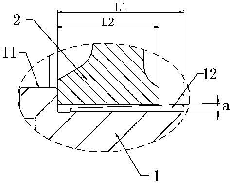 Differential mechanism shell and gear assembly