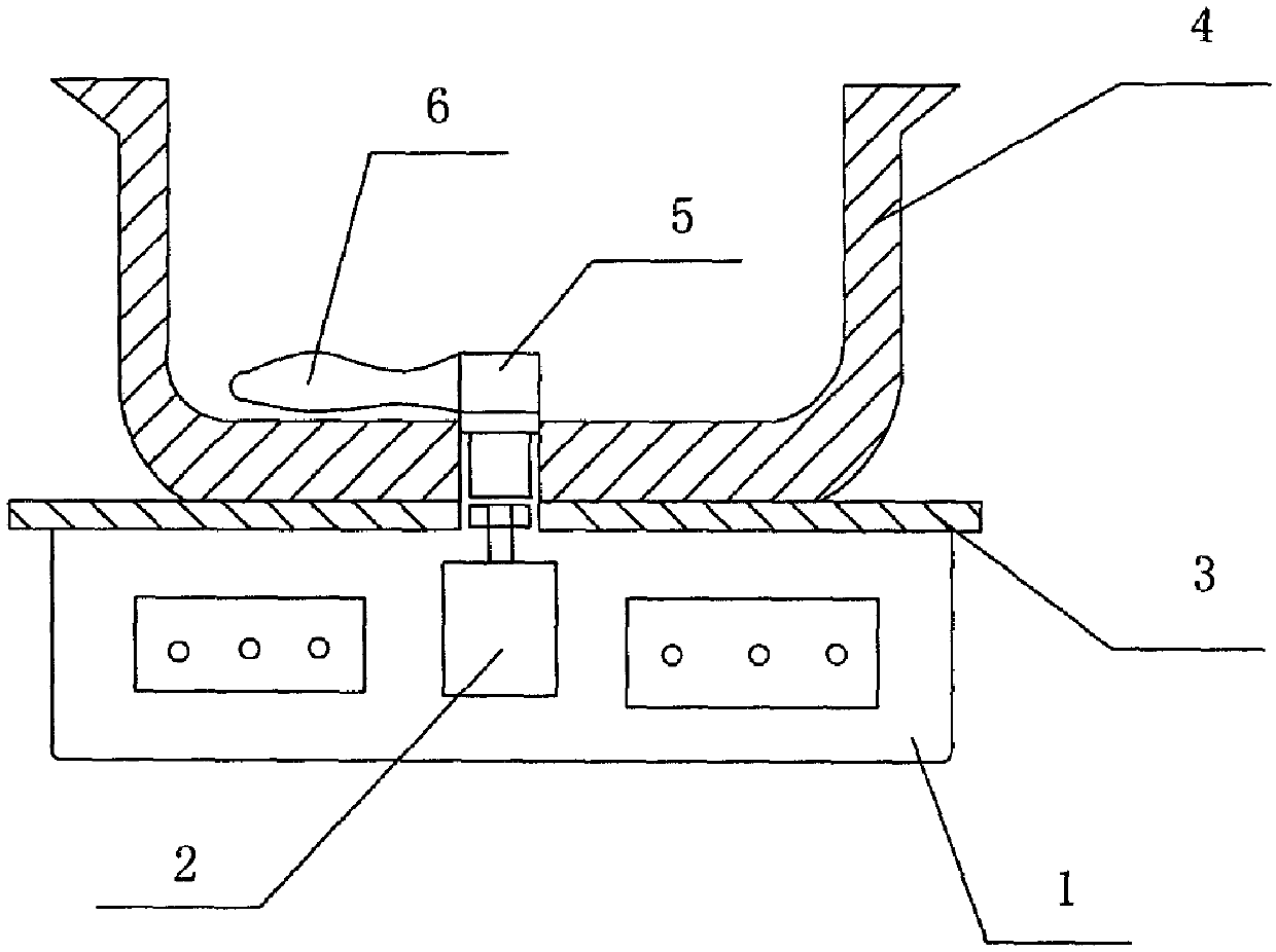 Cooking system, base for cooking and cooking method