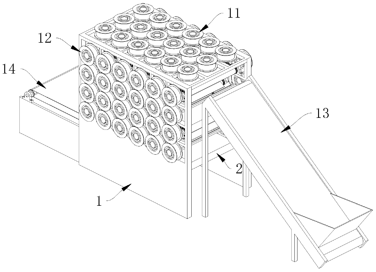 Rice crust drying machine