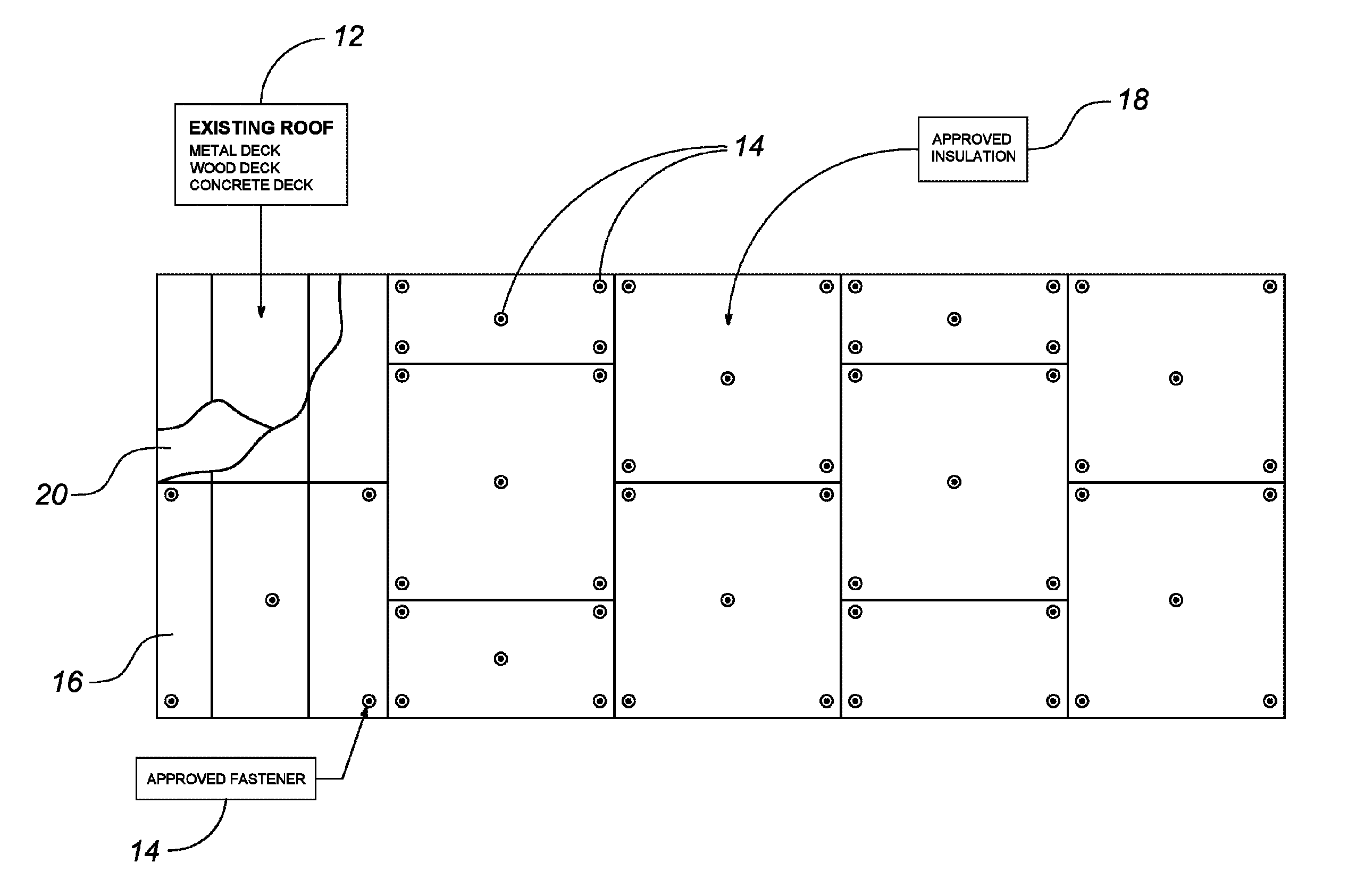 Vent assisted single ply roof system