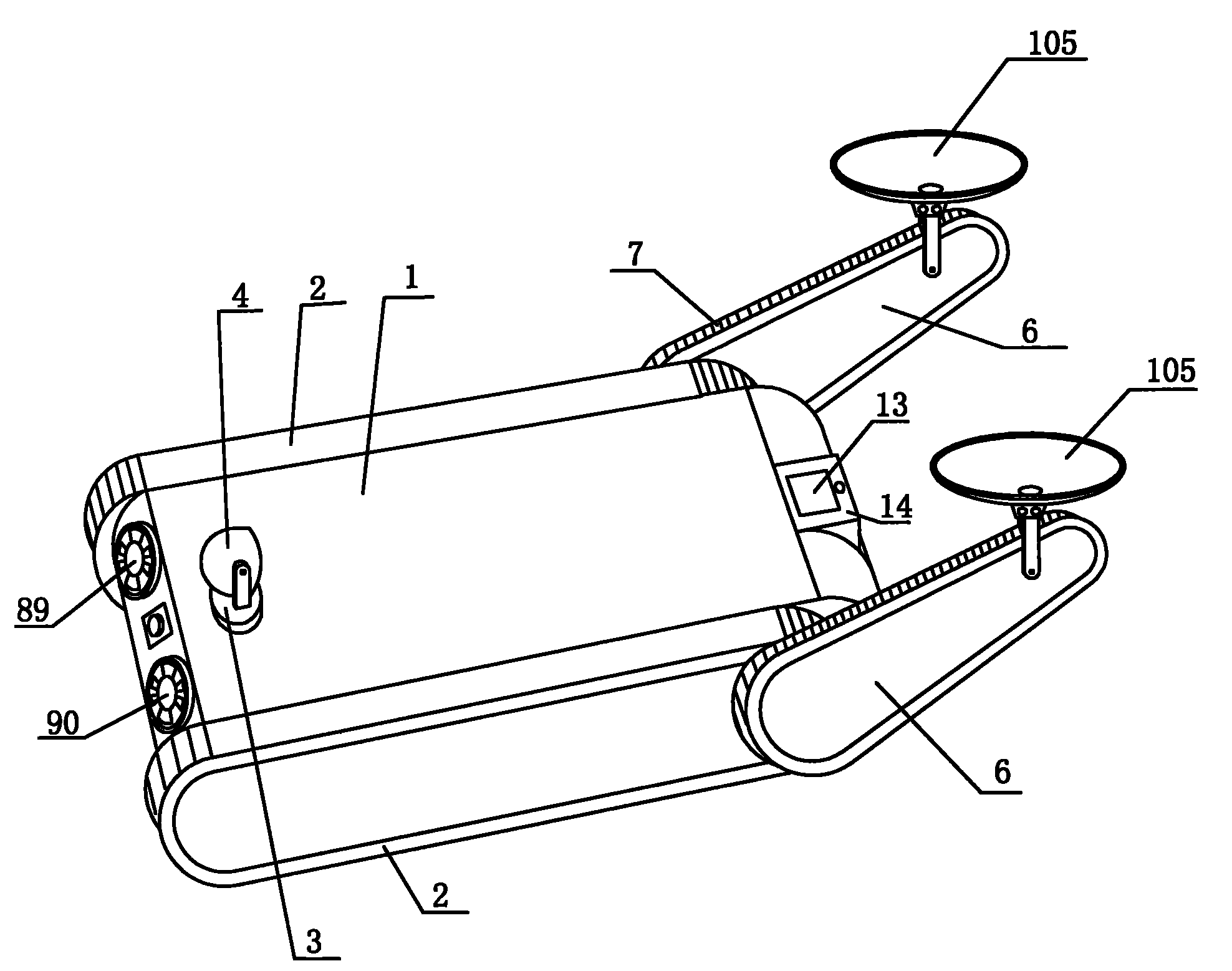 Robot suitable for cleaning and sterilizing under a plurality of environments