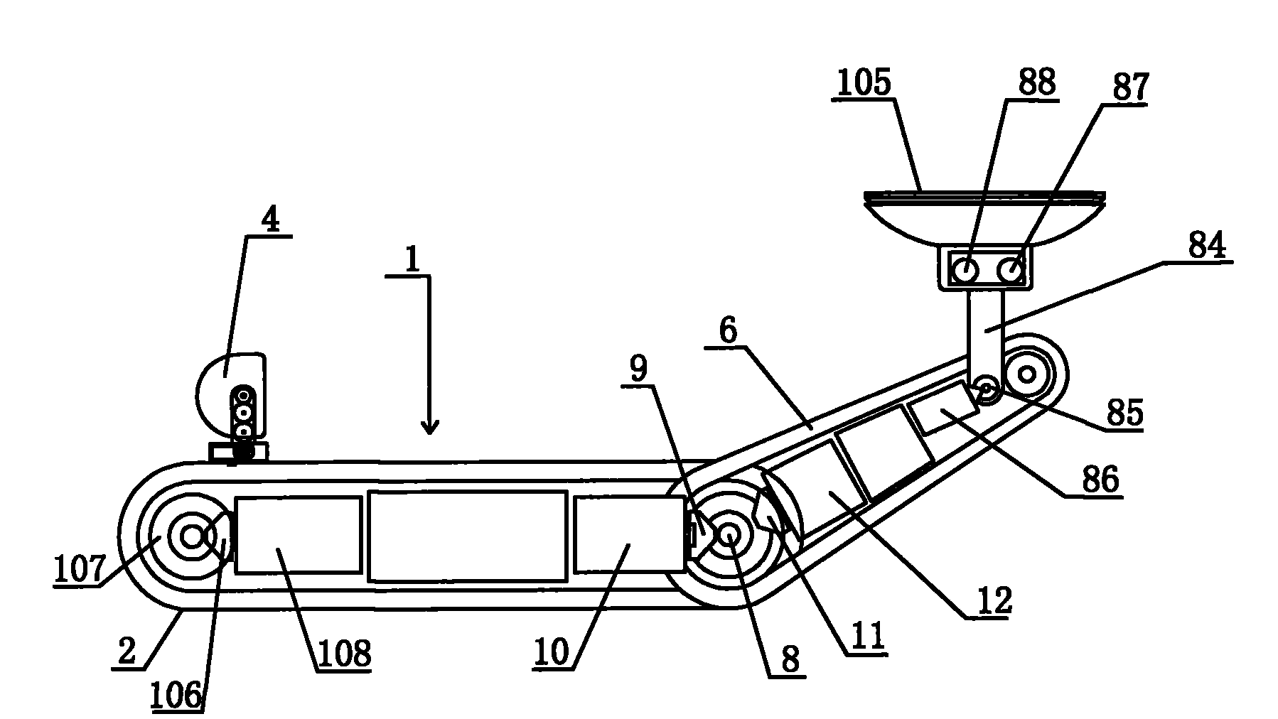 Robot suitable for cleaning and sterilizing under a plurality of environments