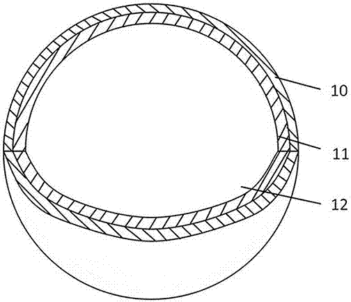 Shielding assembly structure with high-efficiency shielding properties