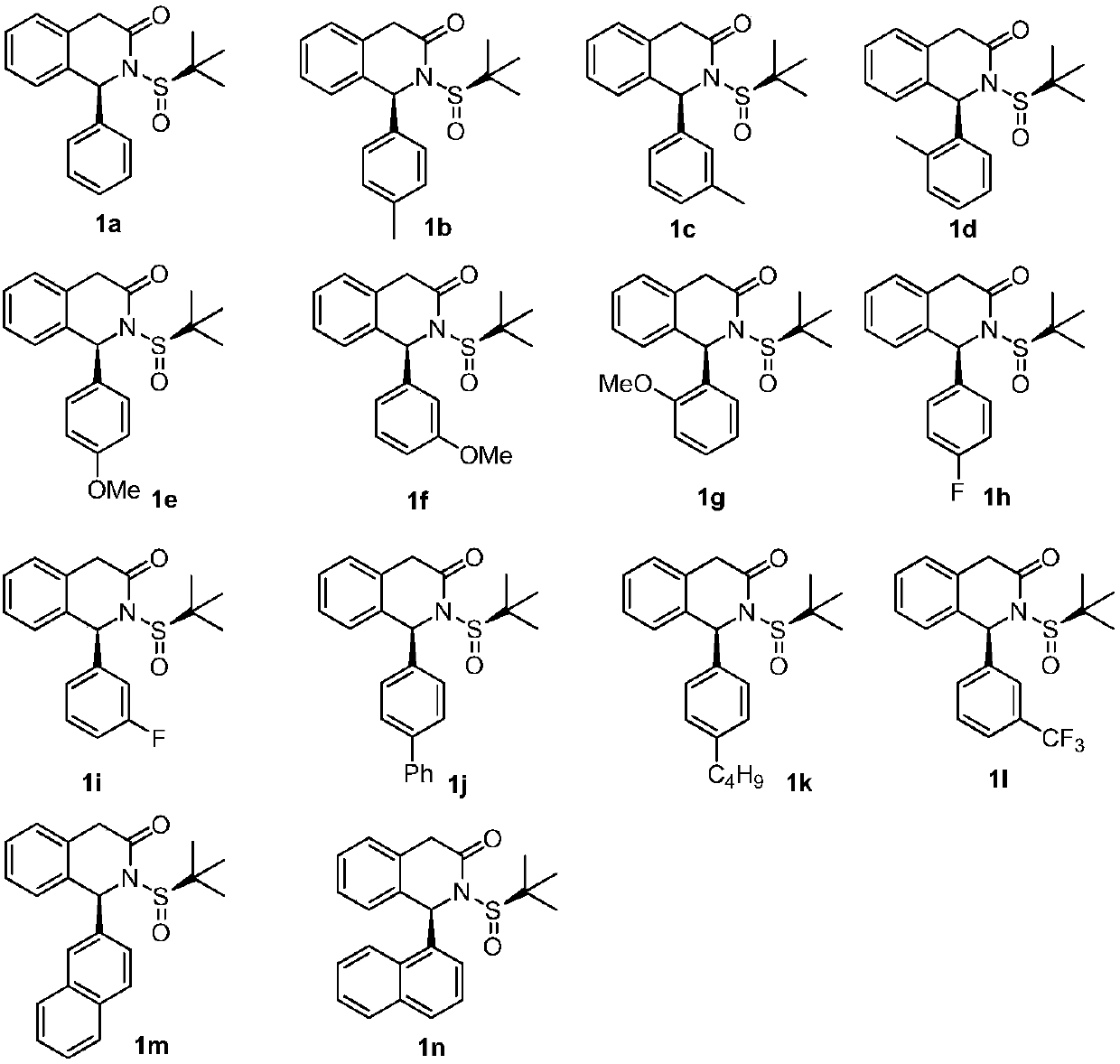 1-substituted isoquinoline ketone compound and preparation method thereof