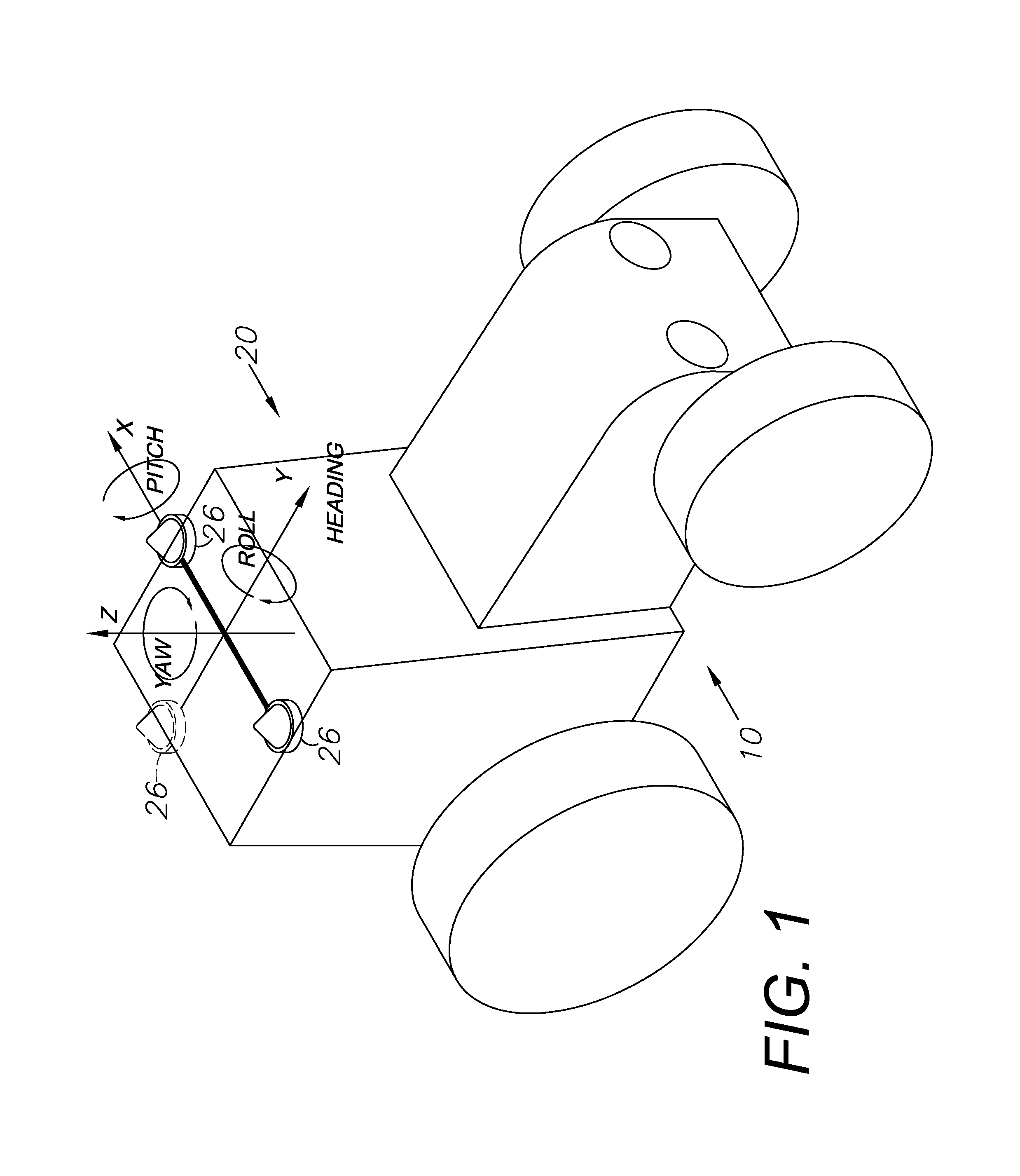 GNSS based control for dispensing material from vehicle