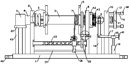 A crane lifting mechanism