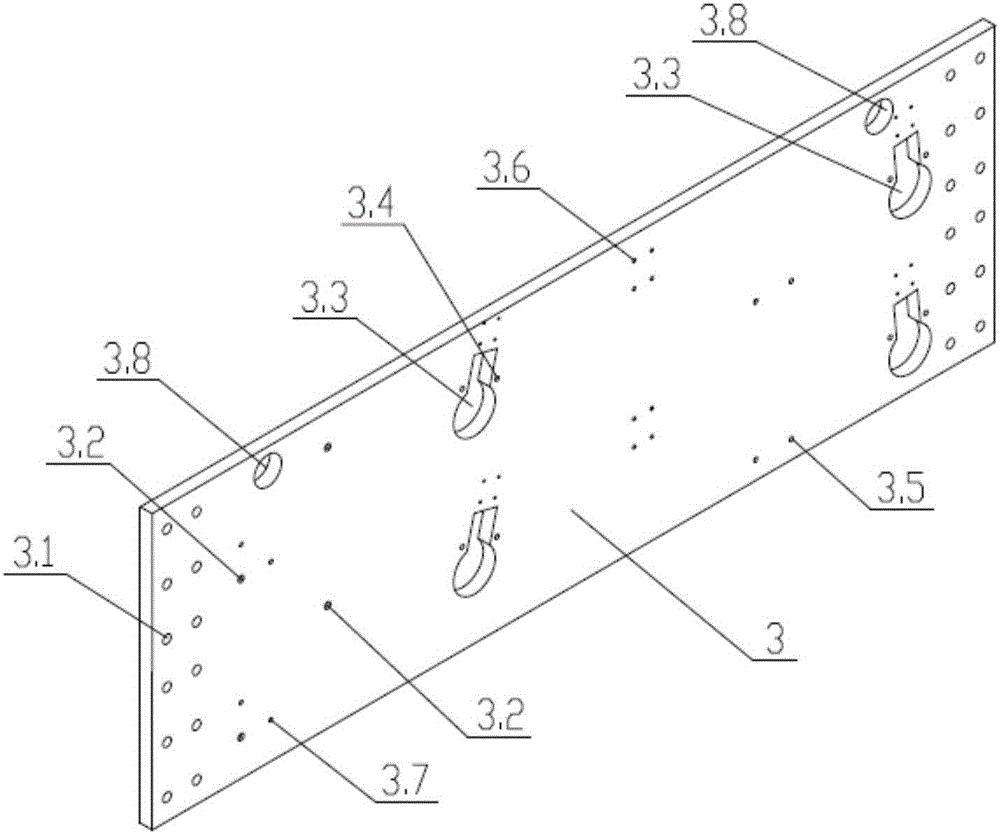 Trough solar collector supporting sheet assembling tool and method