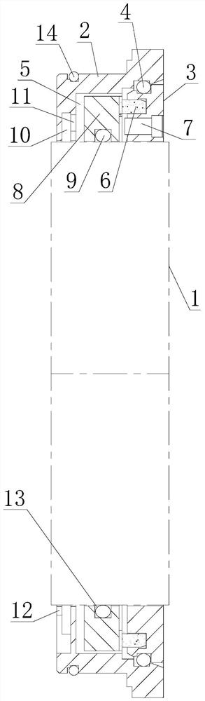 Magnetic bearing protector