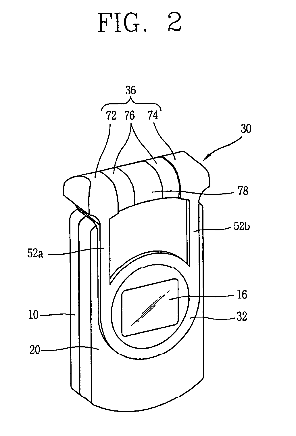 Body rotation type portable terminal