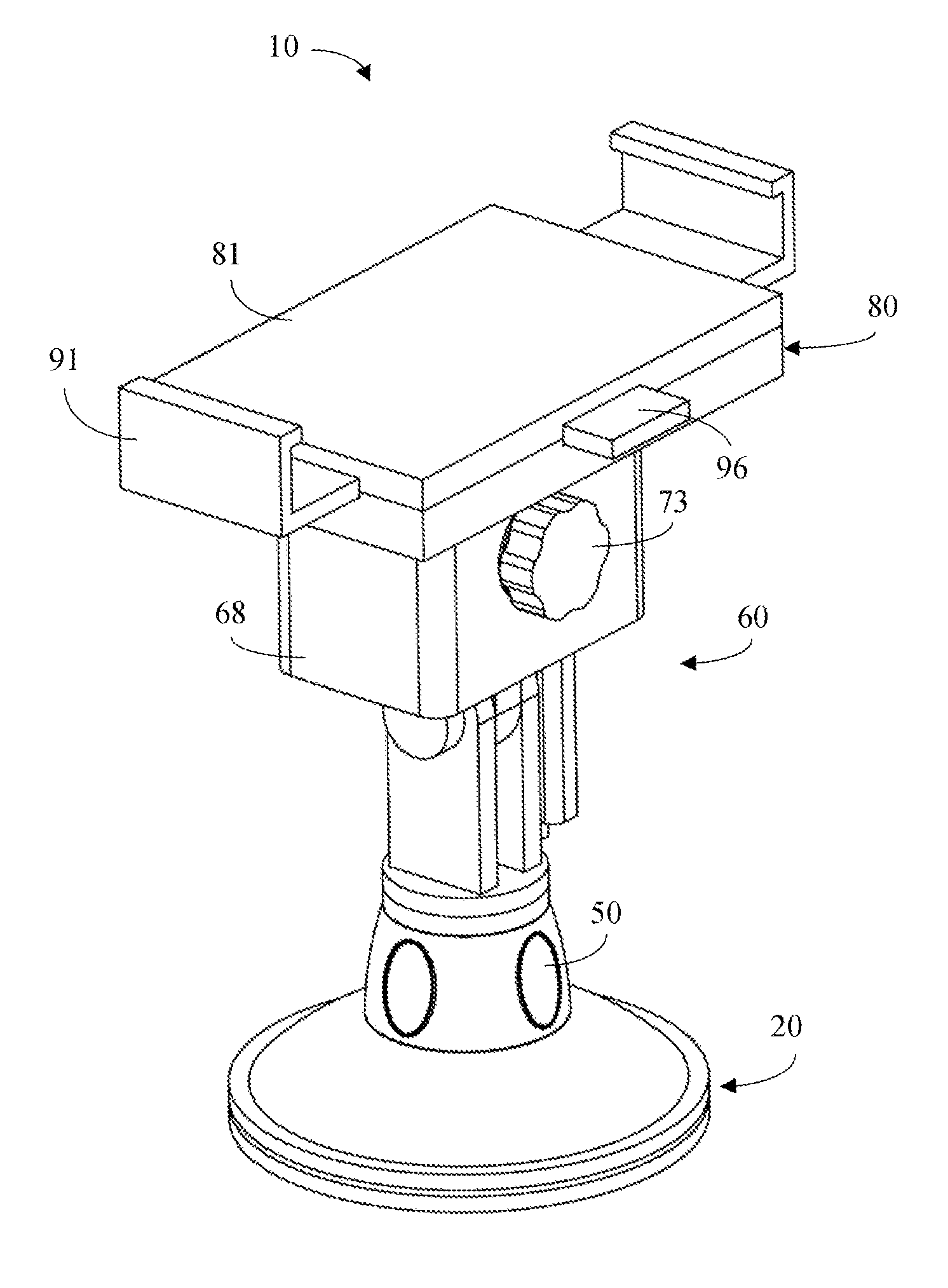 Resizable device stand