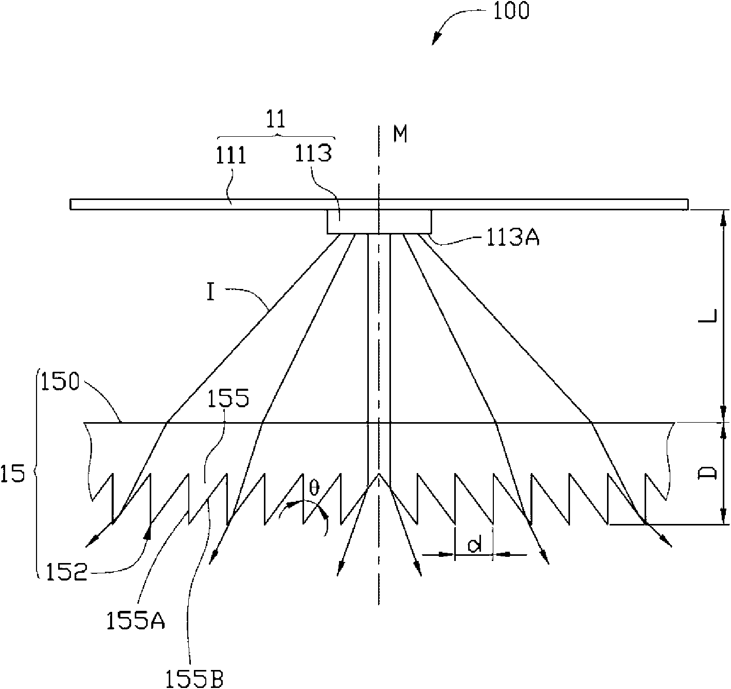 Illuminating device