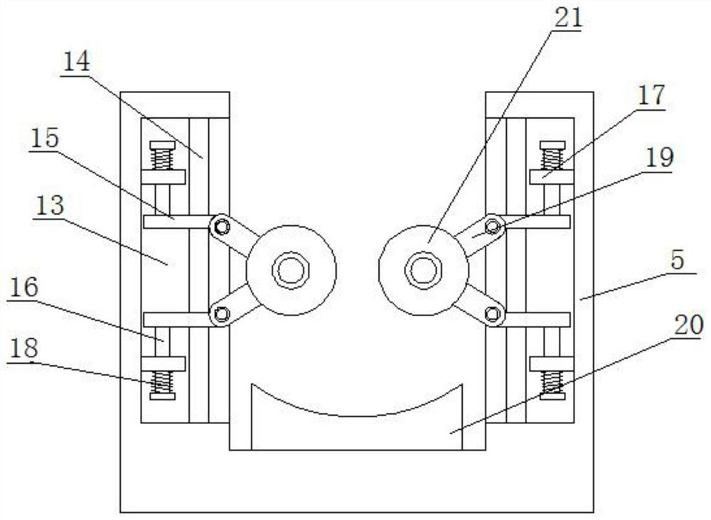 A pin transfer transport device