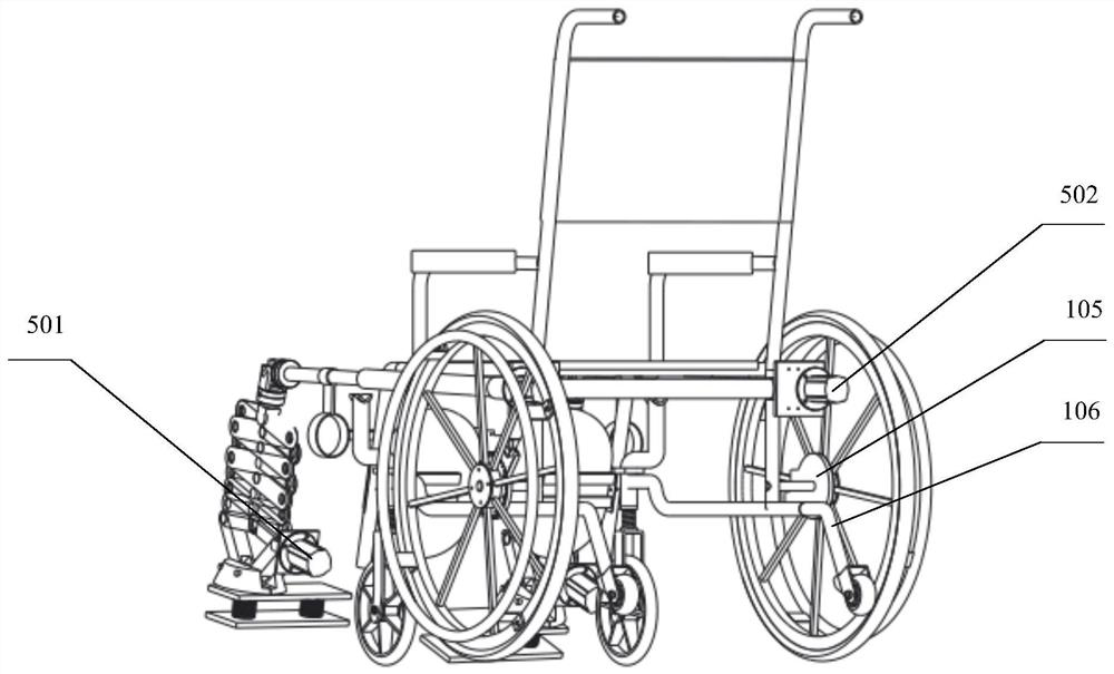 An automatic lifting and supporting wheelchair for the elderly