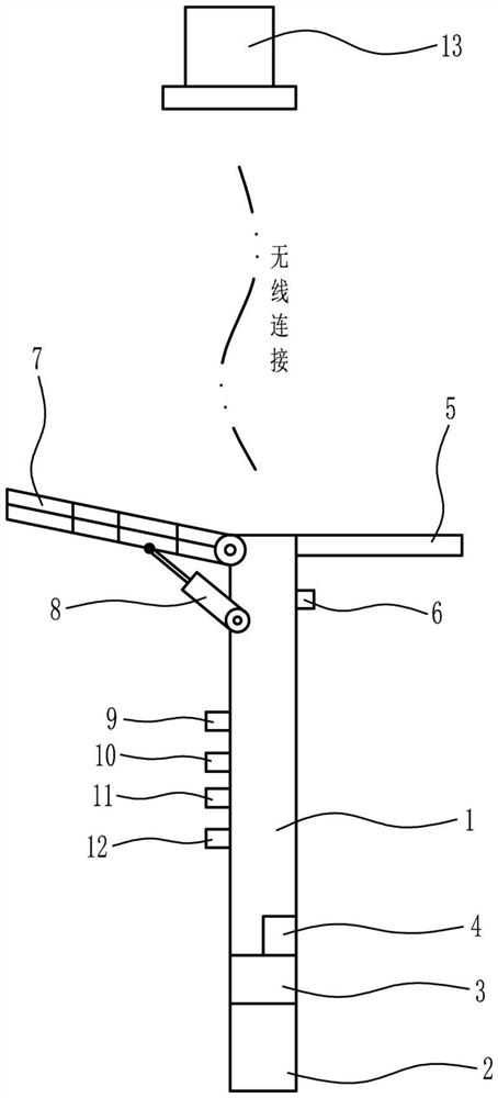 Street lamp intelligent control system