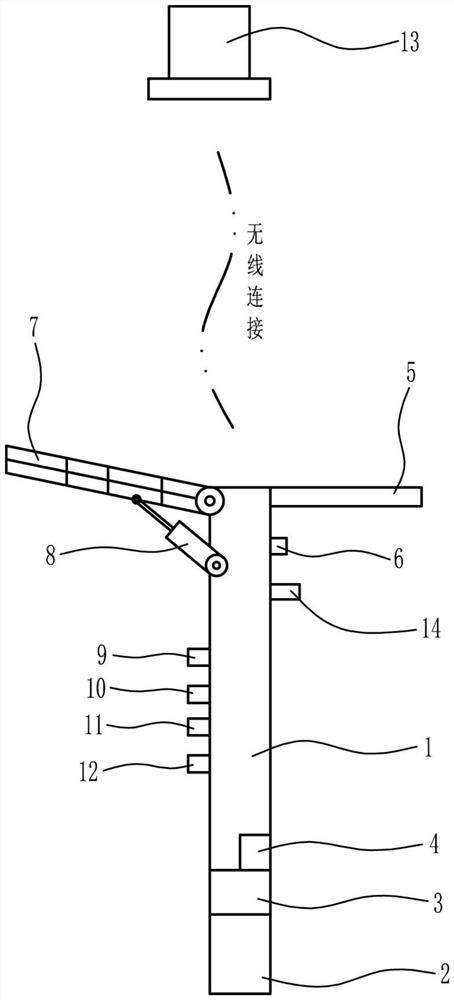 Street lamp intelligent control system