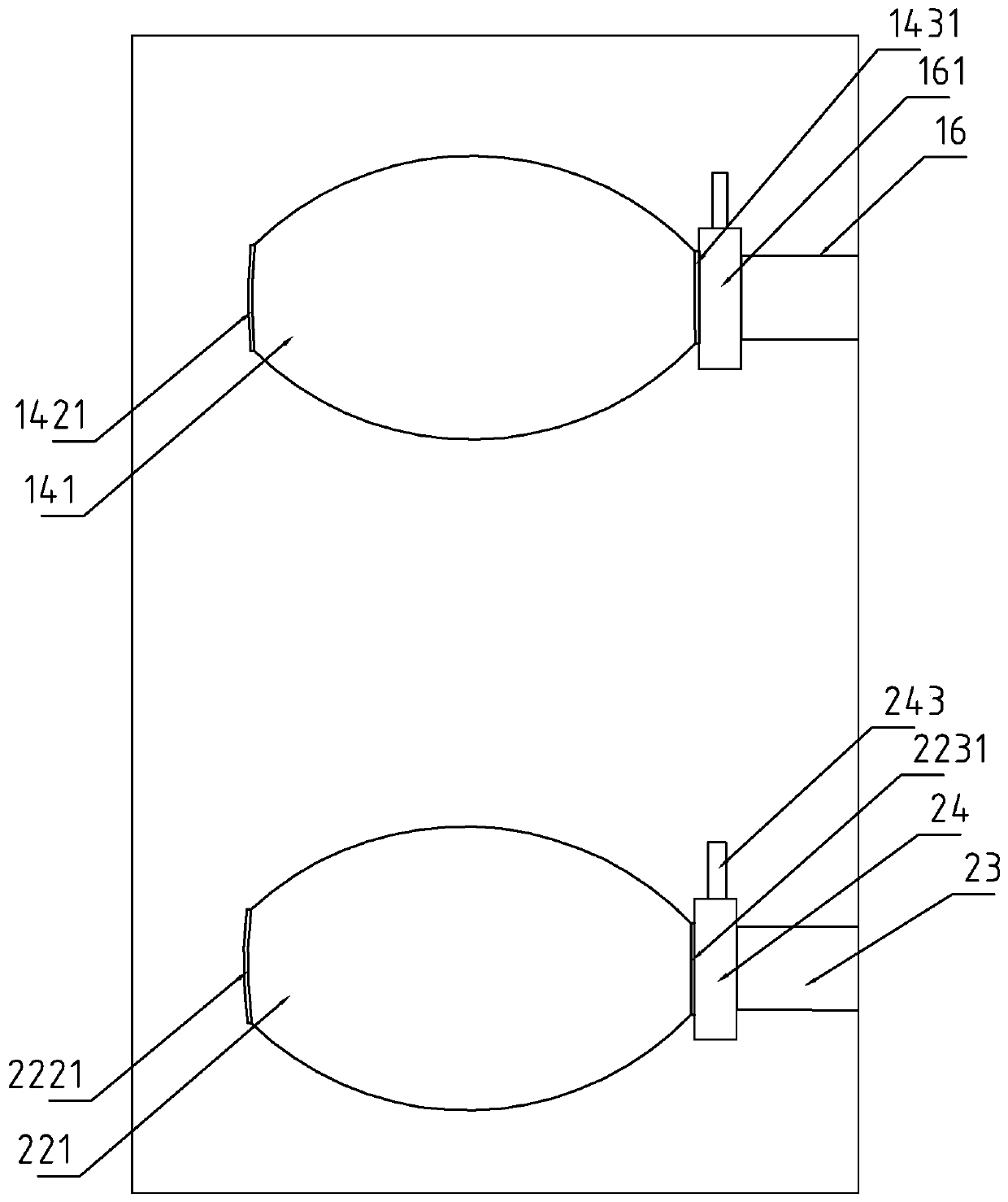 Device for pressing puncture site after cerebral vascular intervention operation