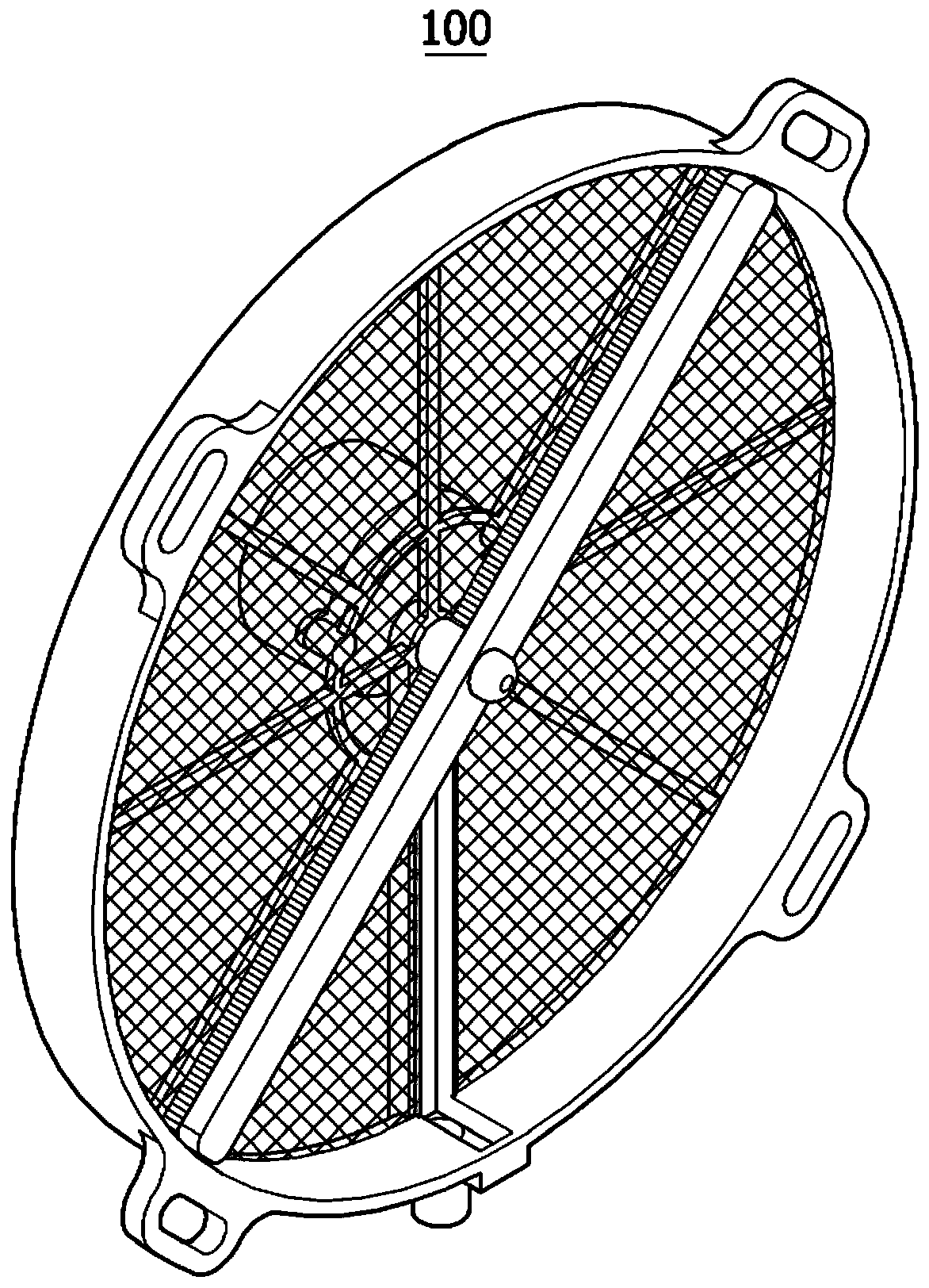 Filter structure capable of removing dust