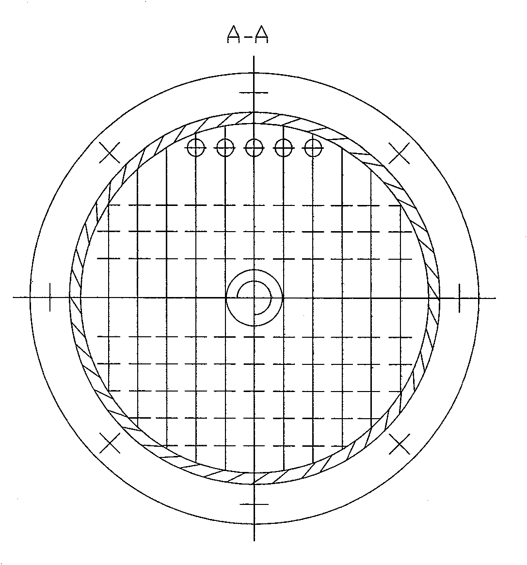 Dust removal device for intake air of automotive vehicle