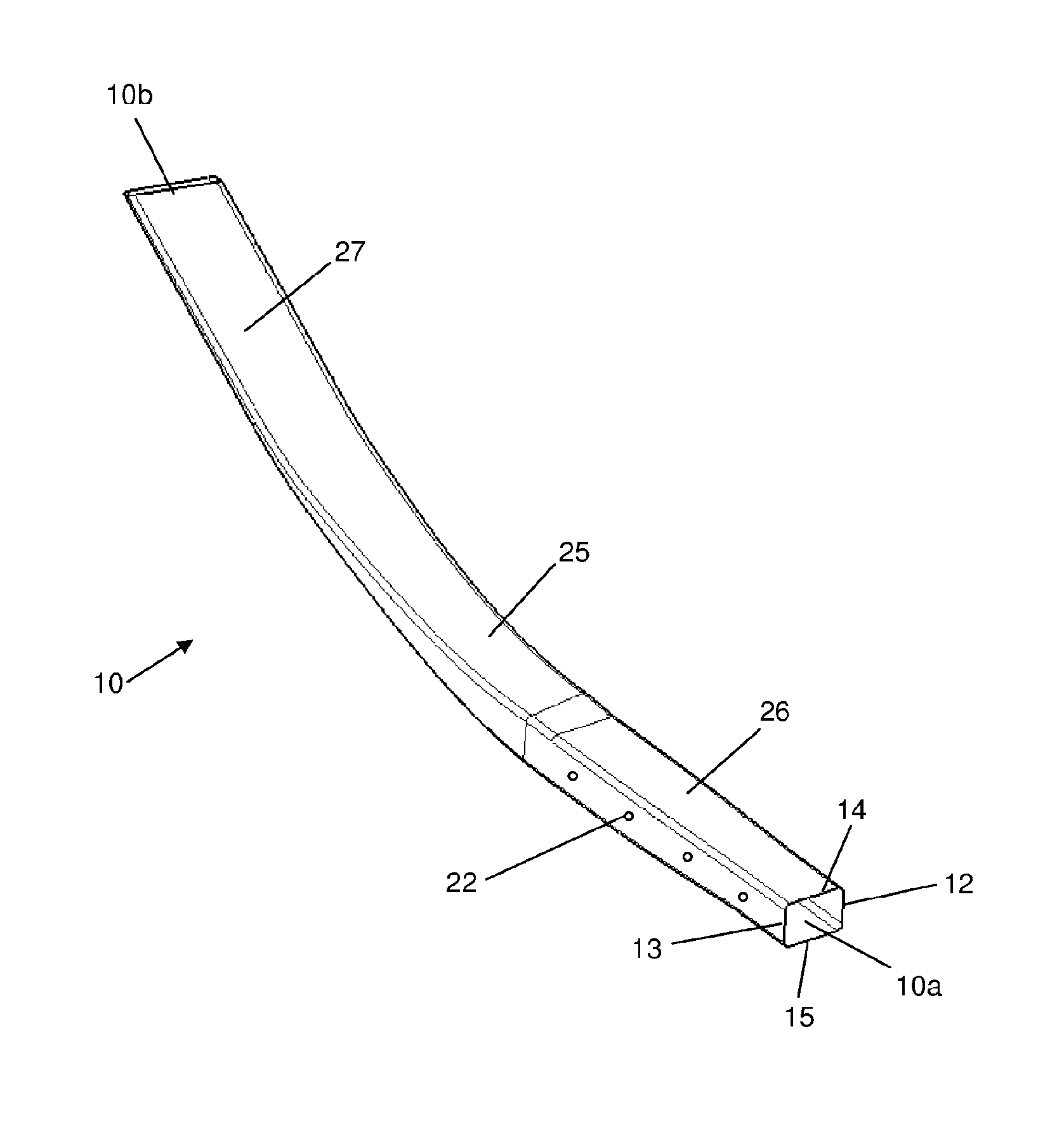 Braided composite spar