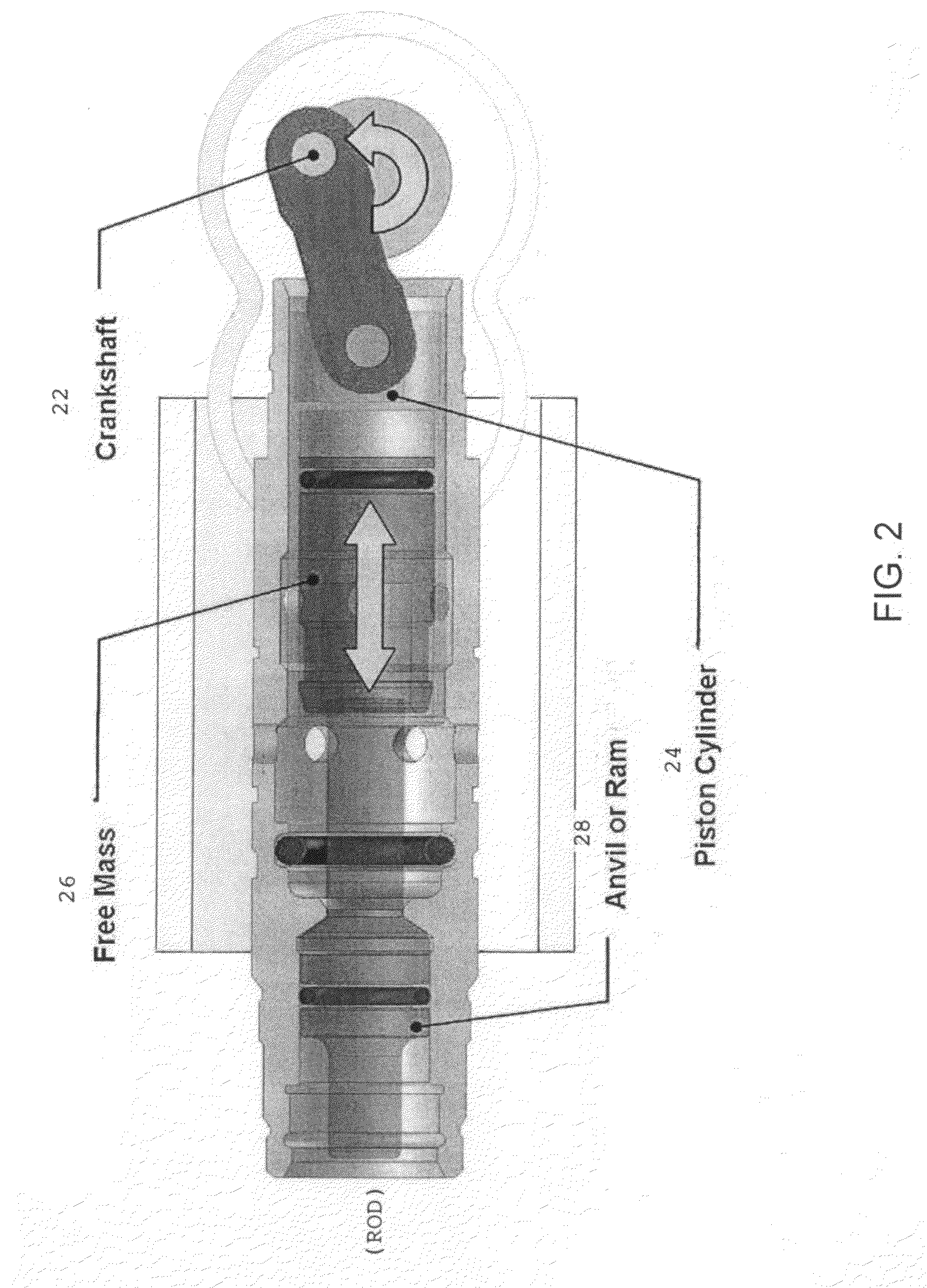 Penetrometer with light-weight, electronically-controlled hammering module