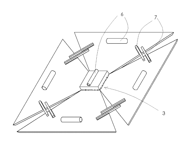 Fan-shaped foldable storage device for sea ice