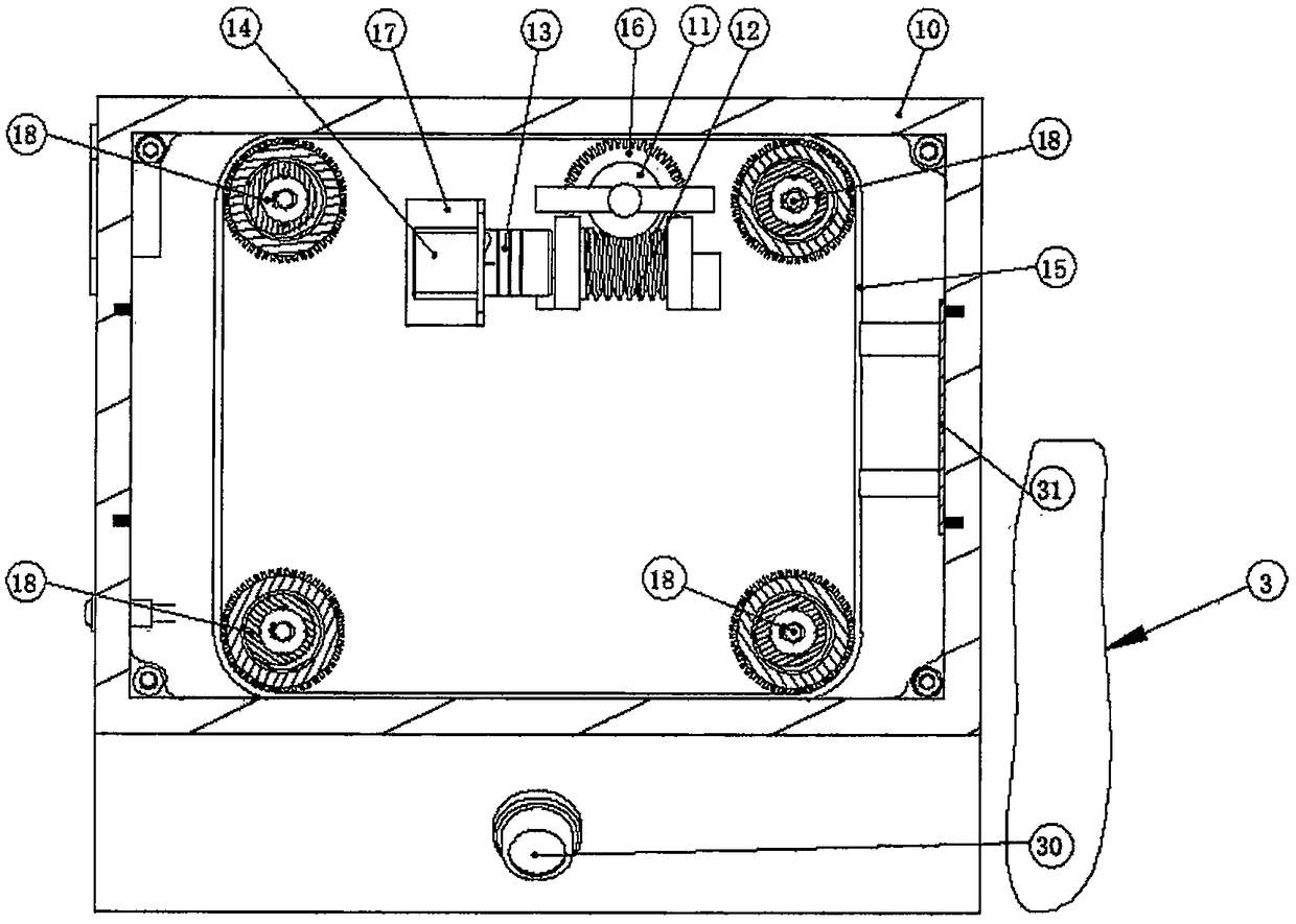 Biaxial movement platform for preventing cervical spondylosis