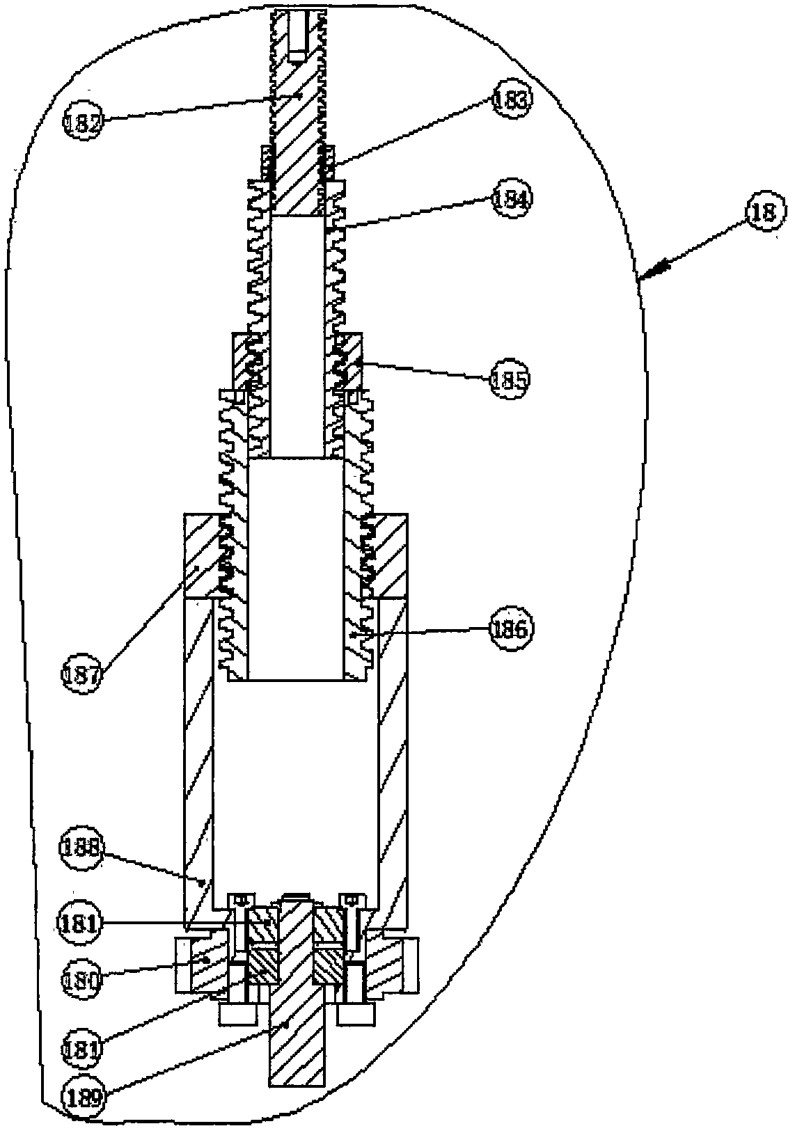 Biaxial movement platform for preventing cervical spondylosis