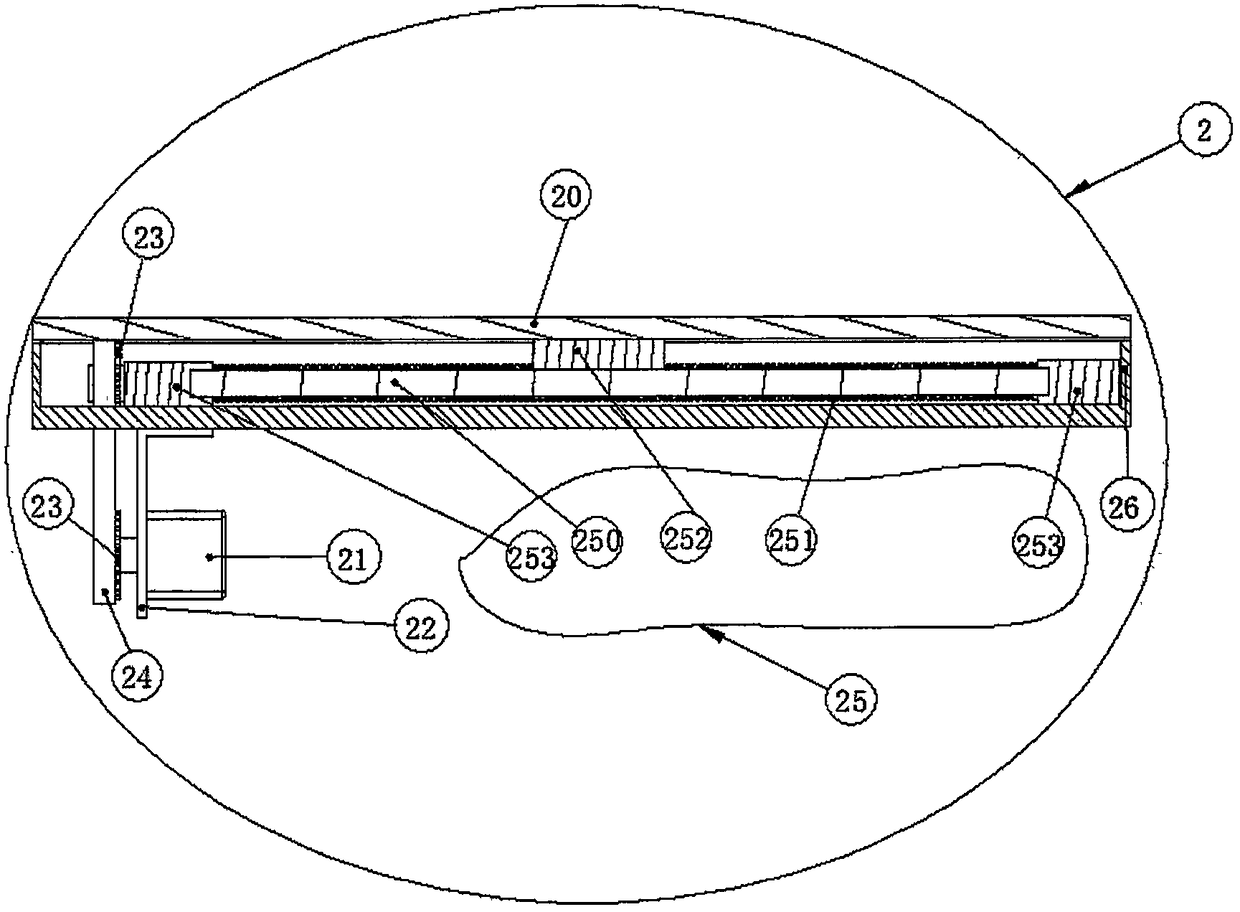 Biaxial movement platform for preventing cervical spondylosis