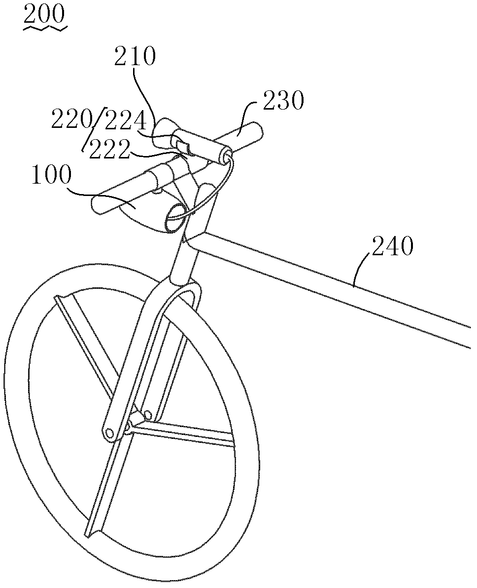 Chargeable lighting bicycle