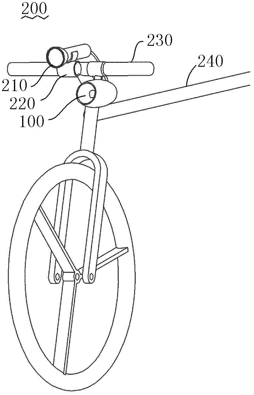 Chargeable lighting bicycle