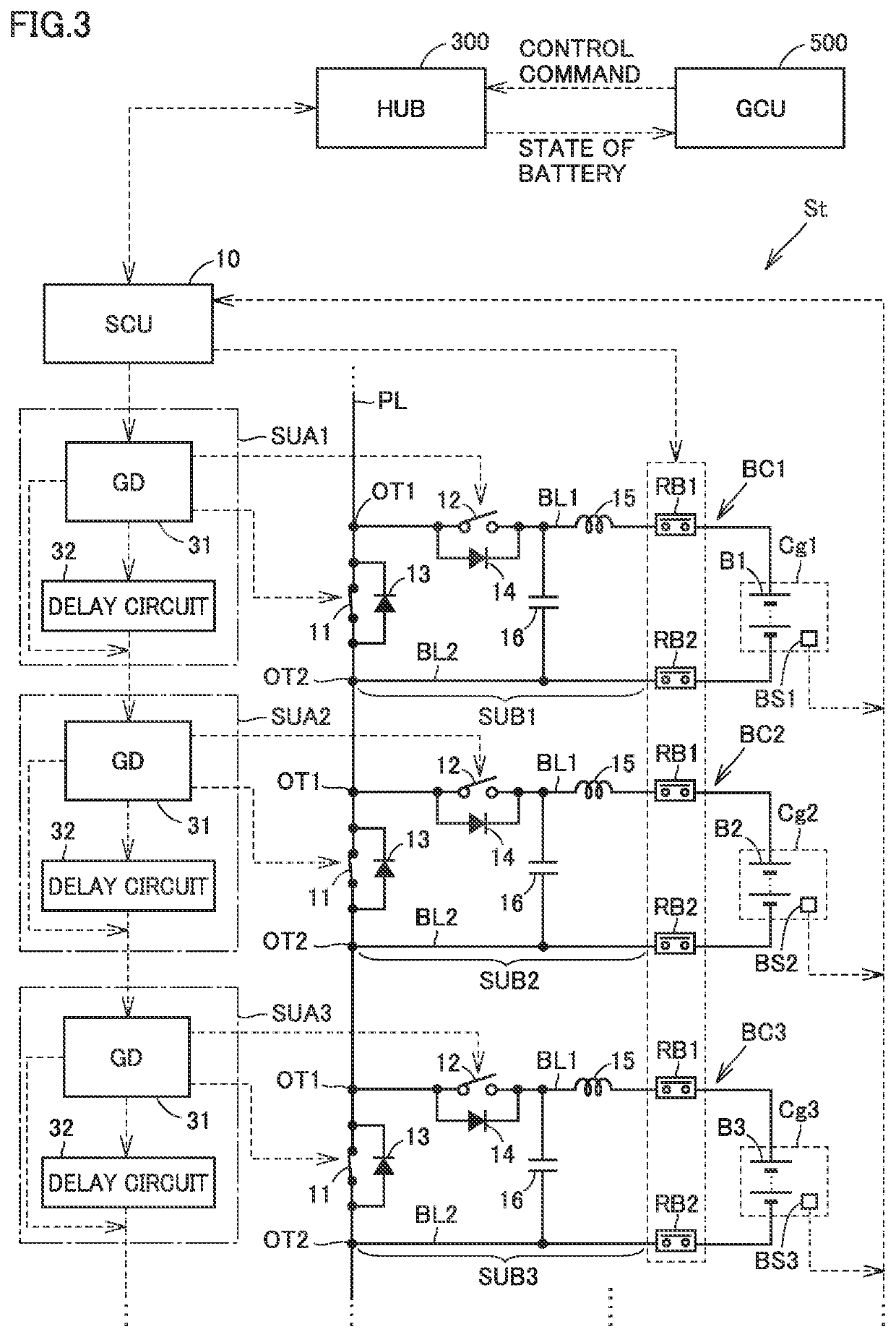 Power supply system and control device