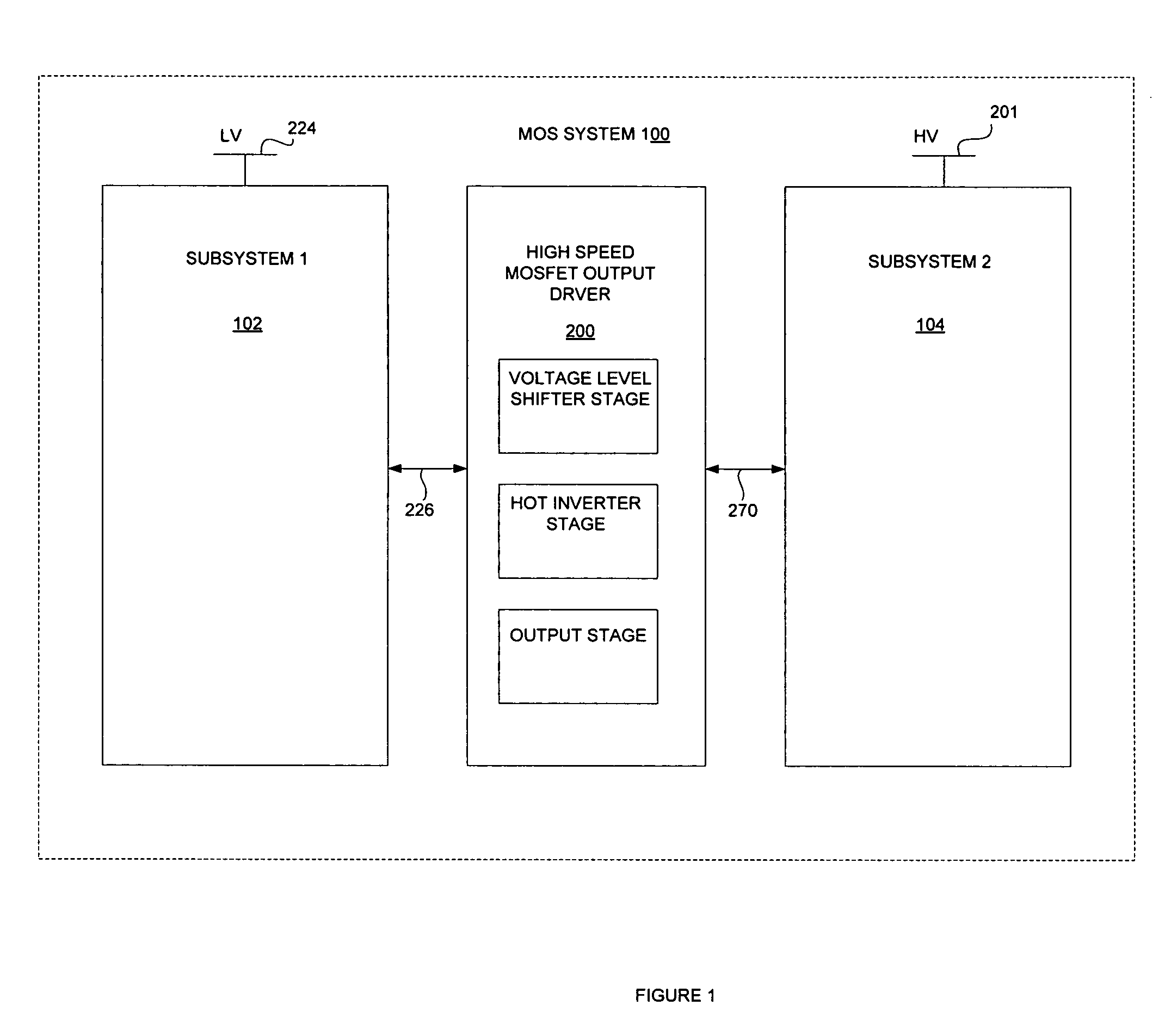 High speed MOSFET output driver