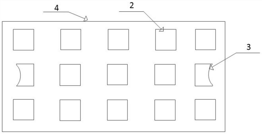 A dipping head for coating conductive adhesive