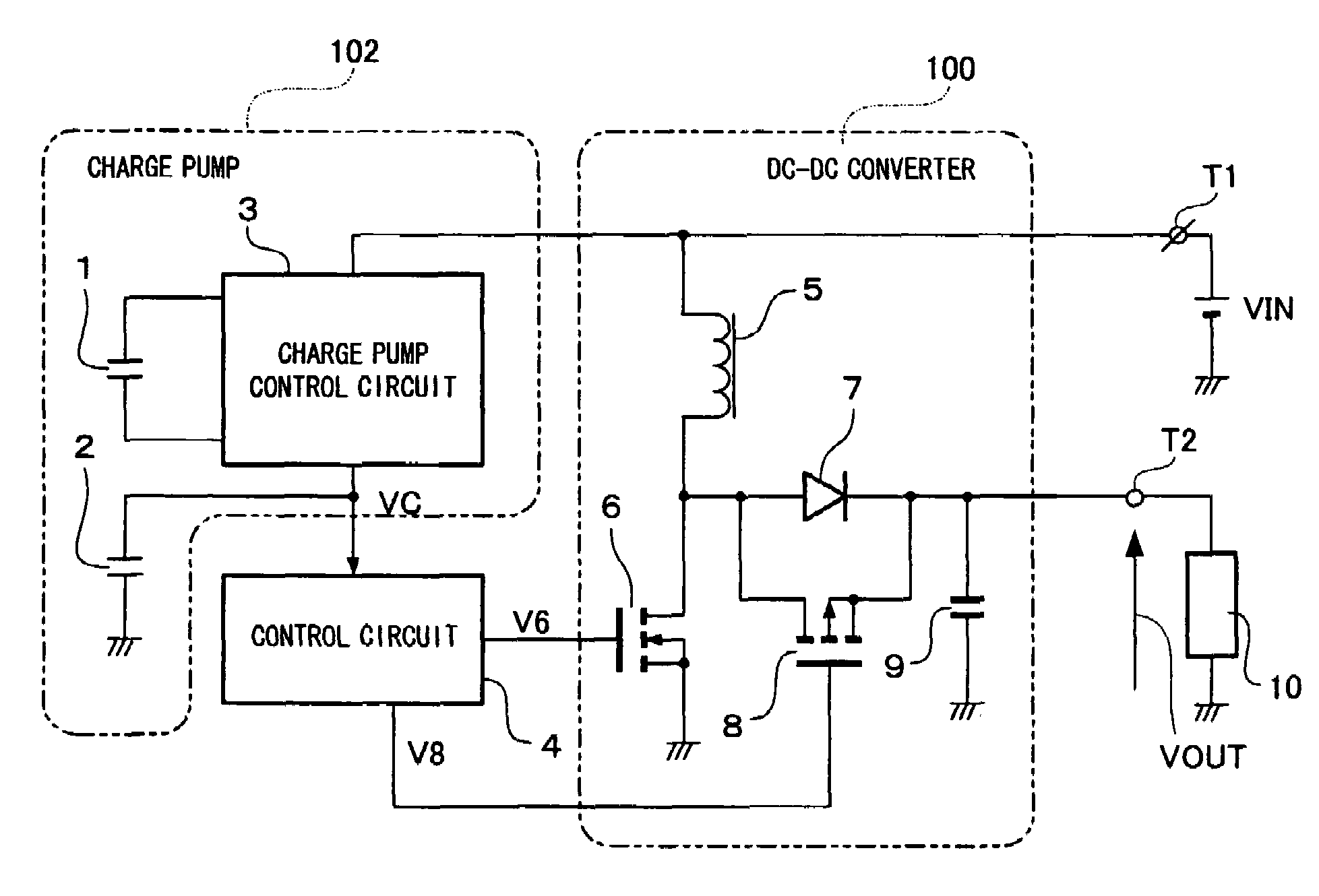 Switching power supply circuitry