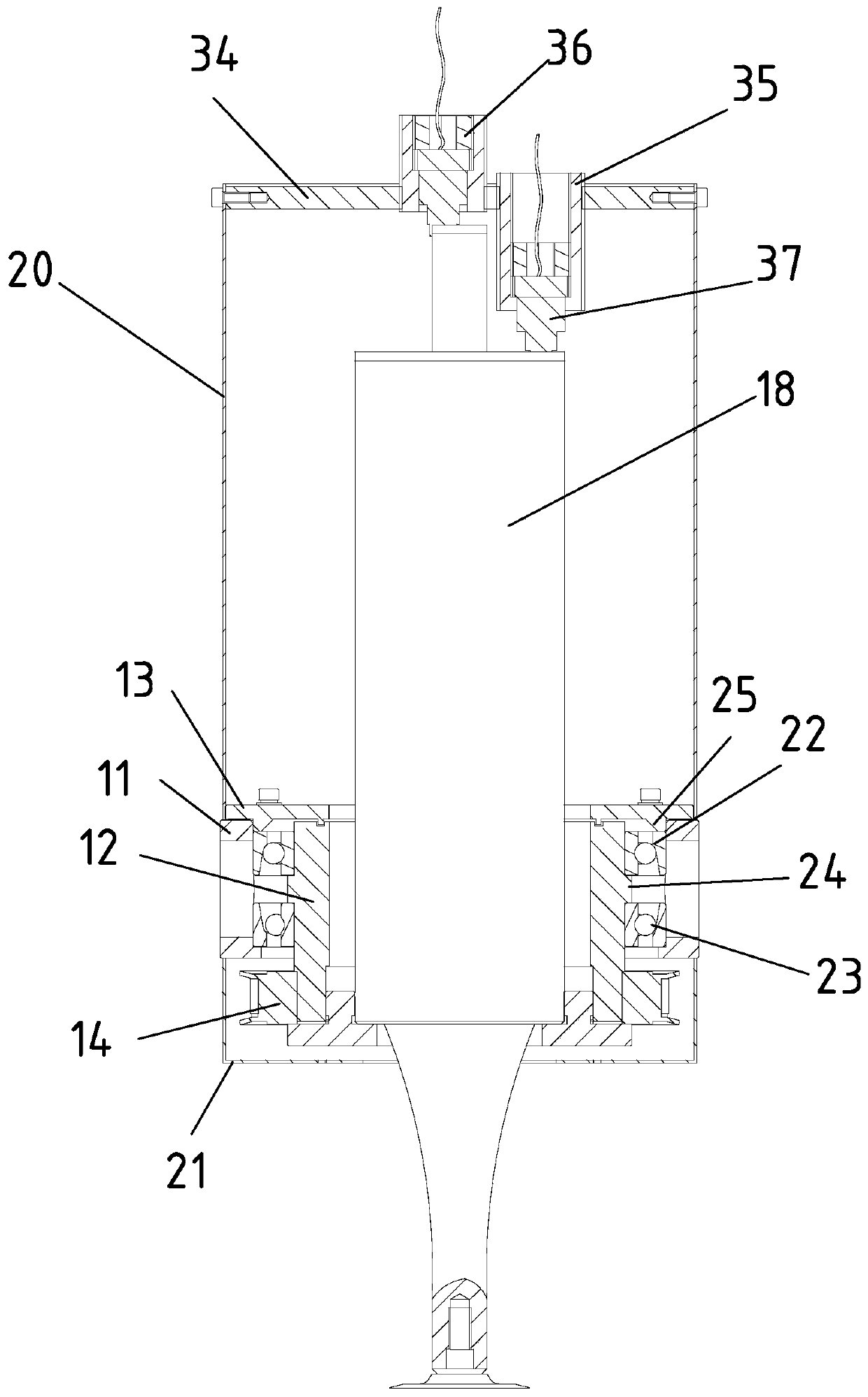 A honeycomb material ultrasonic cutting test platform