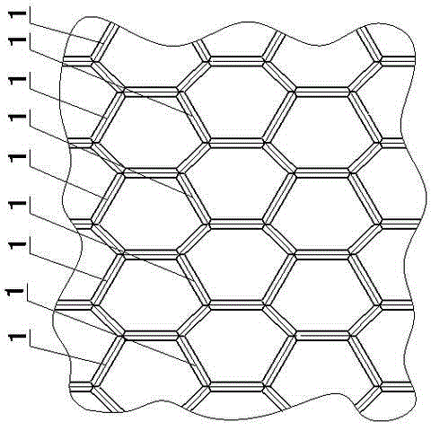 Titanium-based three-dimensional network structure artificial bone implant